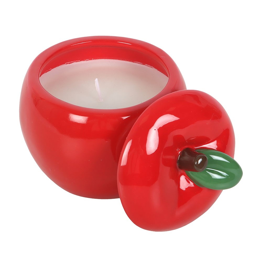 Something Different - Apple Shaped Jar Kaars - Multicolours